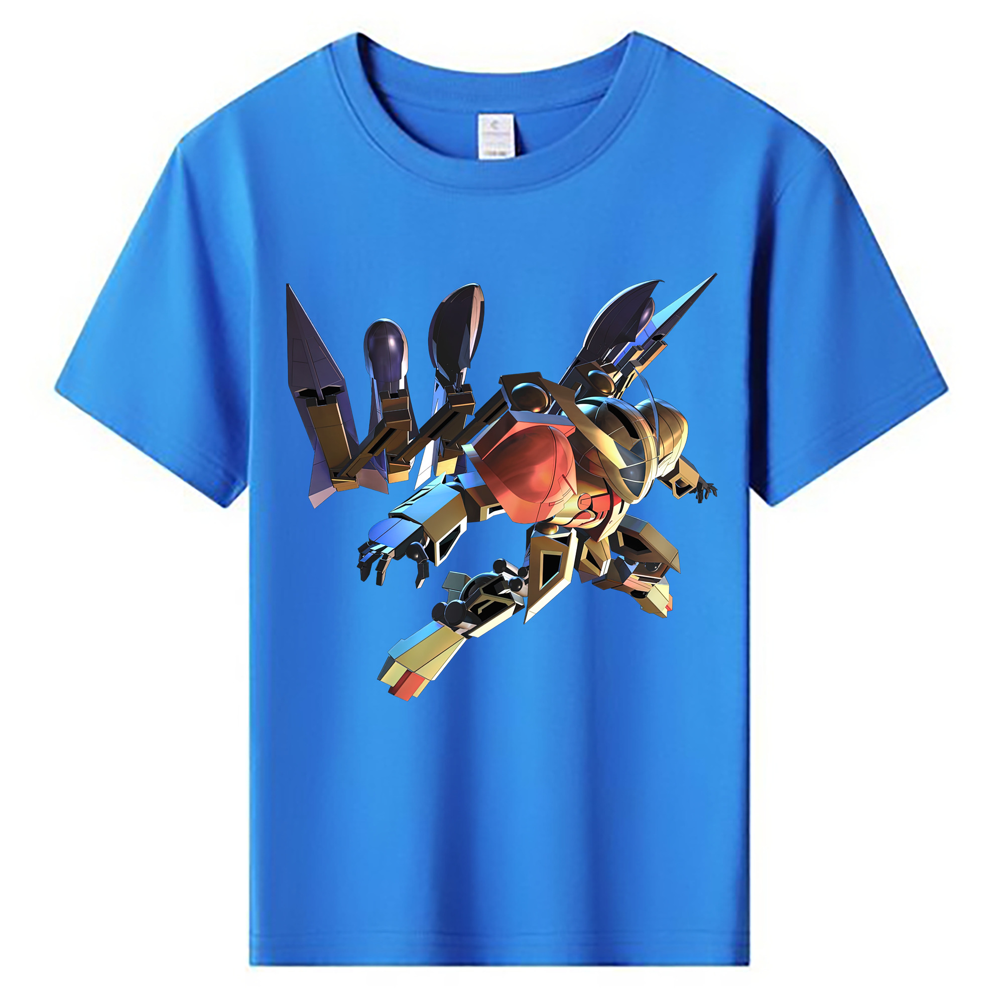 （画像用） 機動戦士ガンダム Mobile Suit Gundam 綿100％キッズTシャツ（フロントプリント）